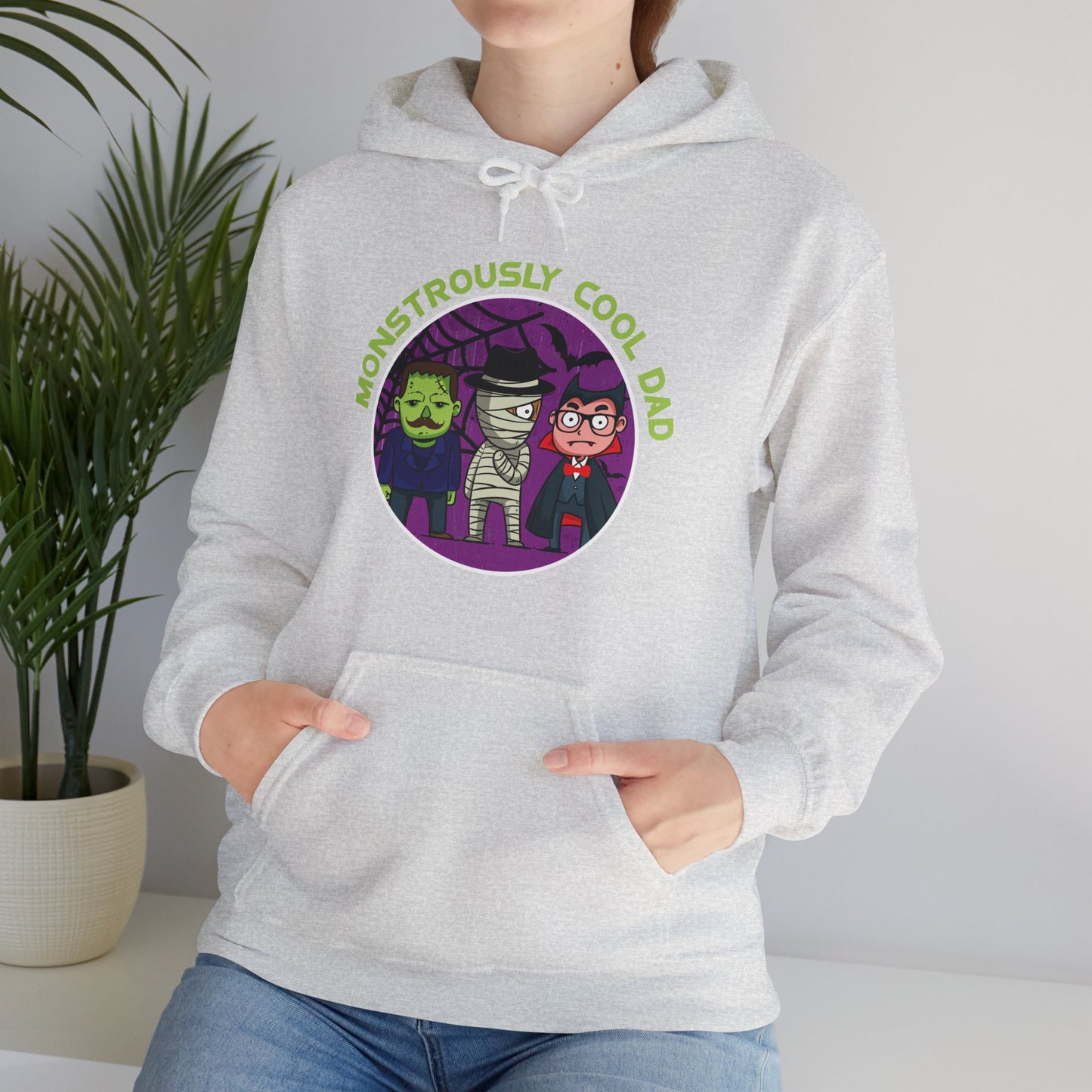 Monsterously Cool Dad Hoodie