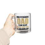 Multitasking Dad Glass Mug