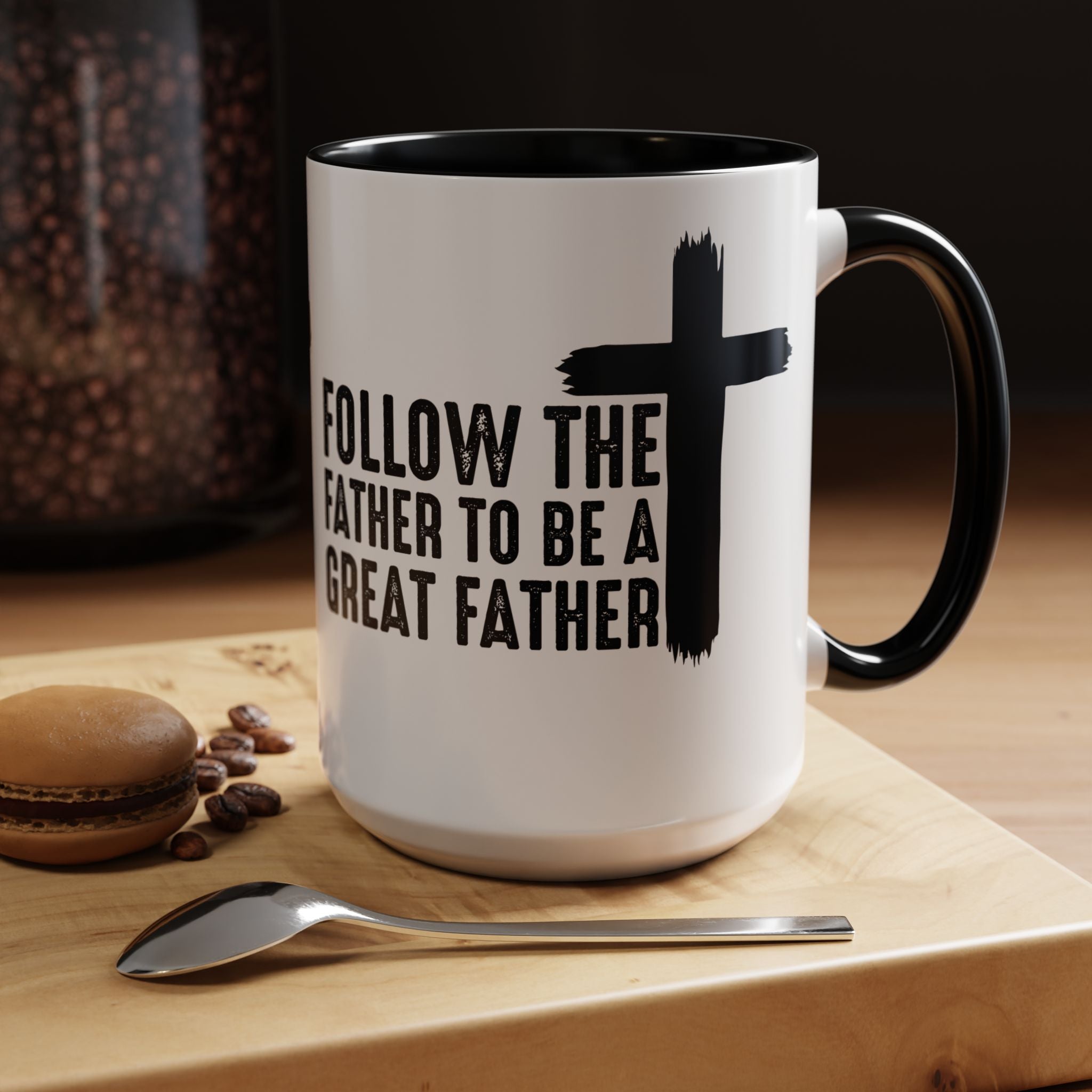 Follow The Father Mug