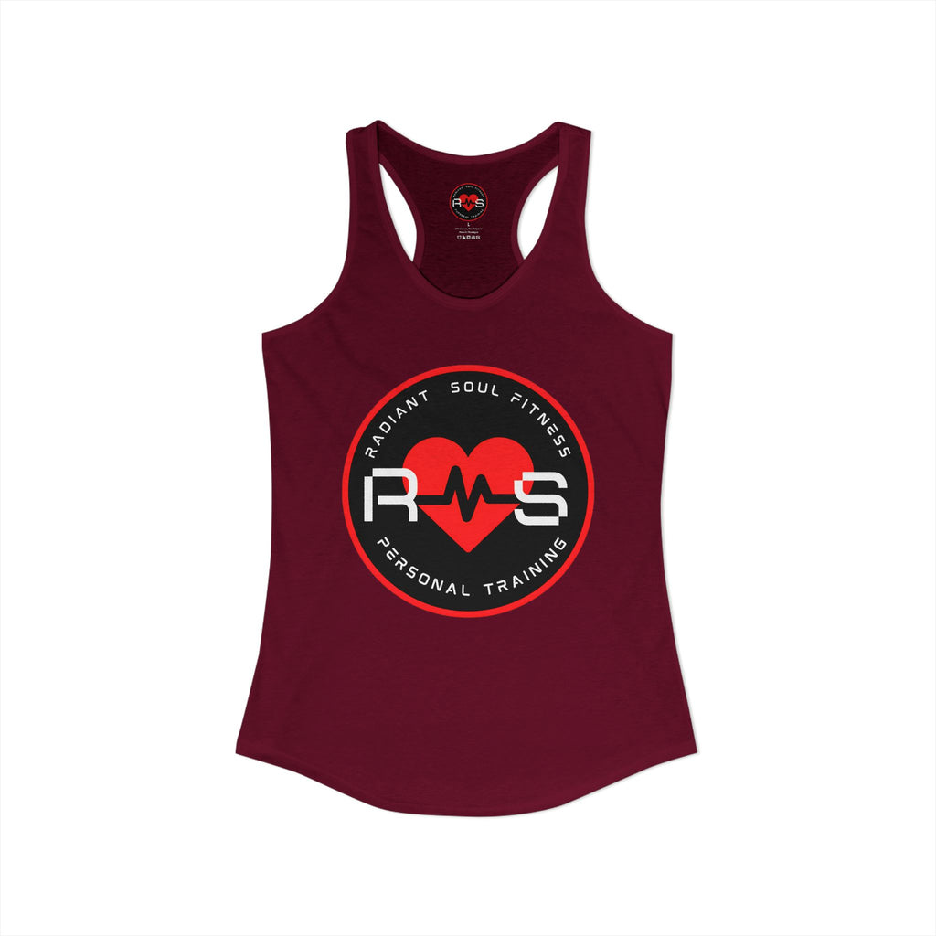 Women's Ideal Racerback Tank - Radiant Soul Fitness