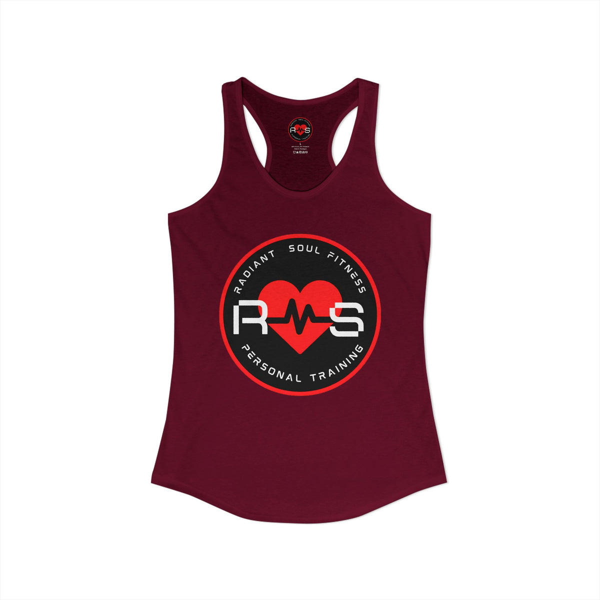 Women's Ideal Racerback Tank - Radiant Soul Fitness