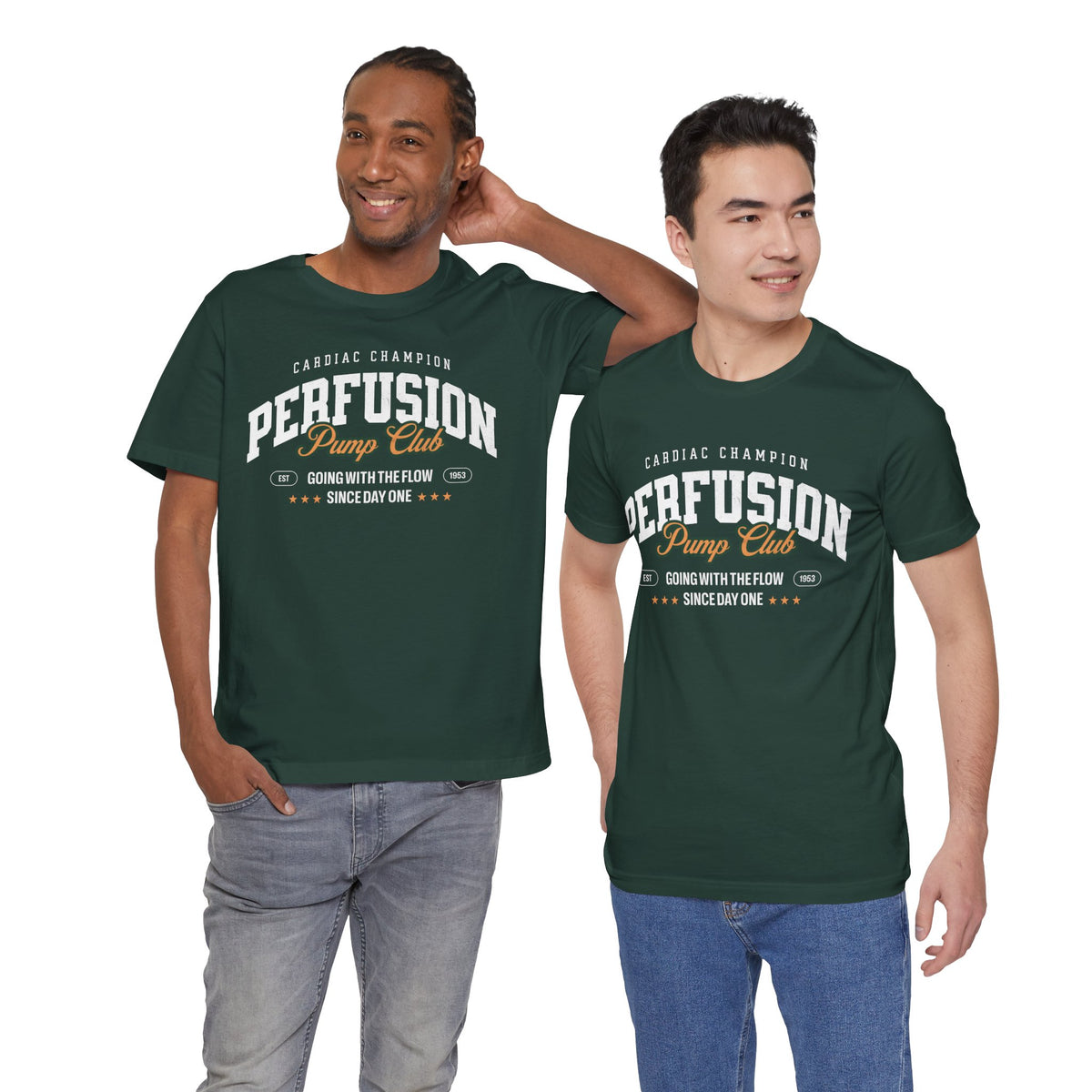 Perfusion Pump Club Tee — Cardiac Champion Medical Shirt