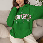 Perfusion Hoodie – Vintage 'Perfusion Est. 1953' Medical Tech Sweatshirt