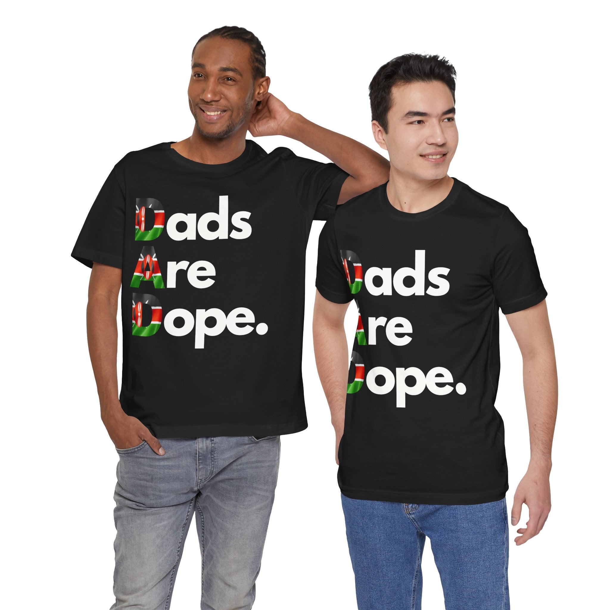 Dads Are Dope - Kenya Flag Tee
