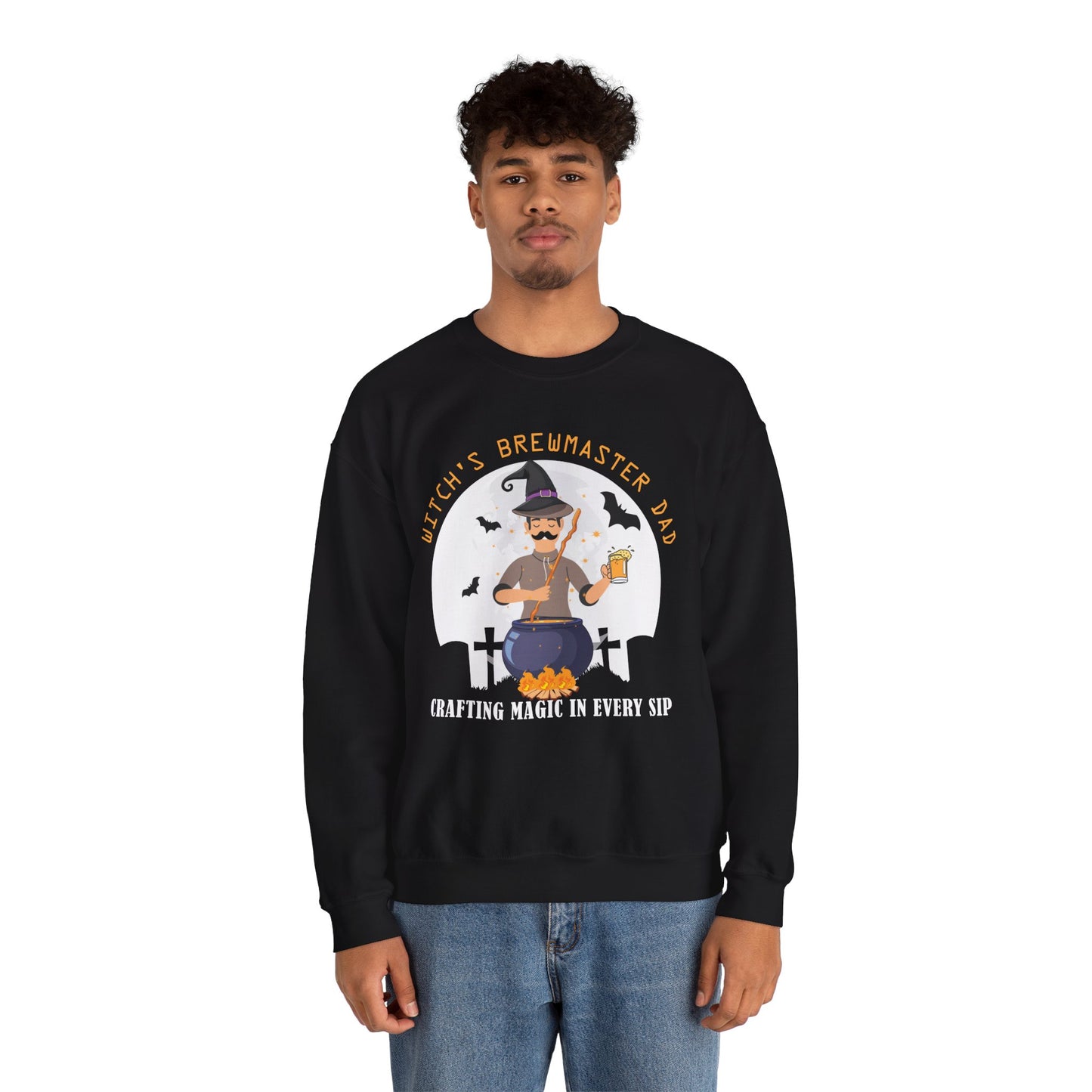 Witch's Brewmaster Dad Sweatshirt