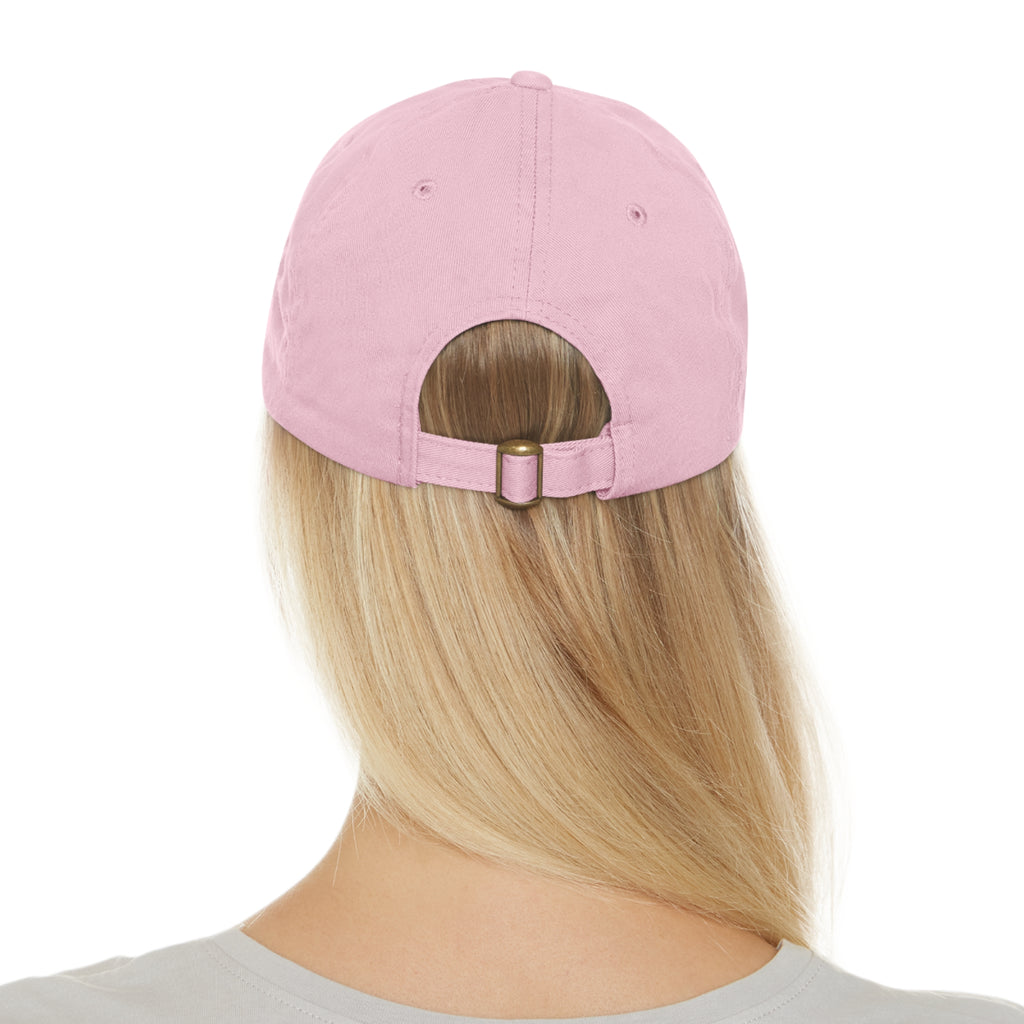Honey Don't List Leather Patch Dad Cap