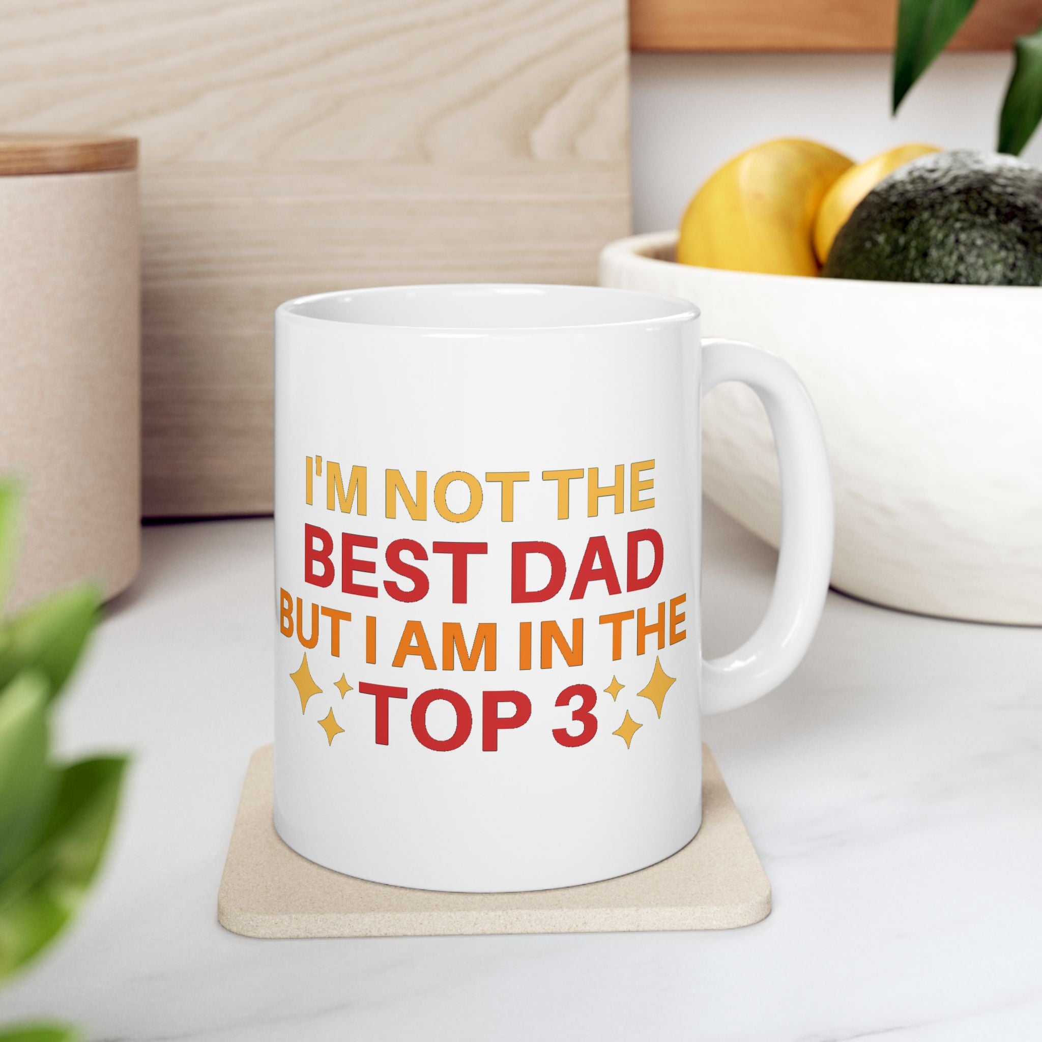 Top 3 Dad Mug