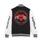 Coach Crystal Letterman Jacket – Radiant Soul Fitness Personal Trainer Jacket
