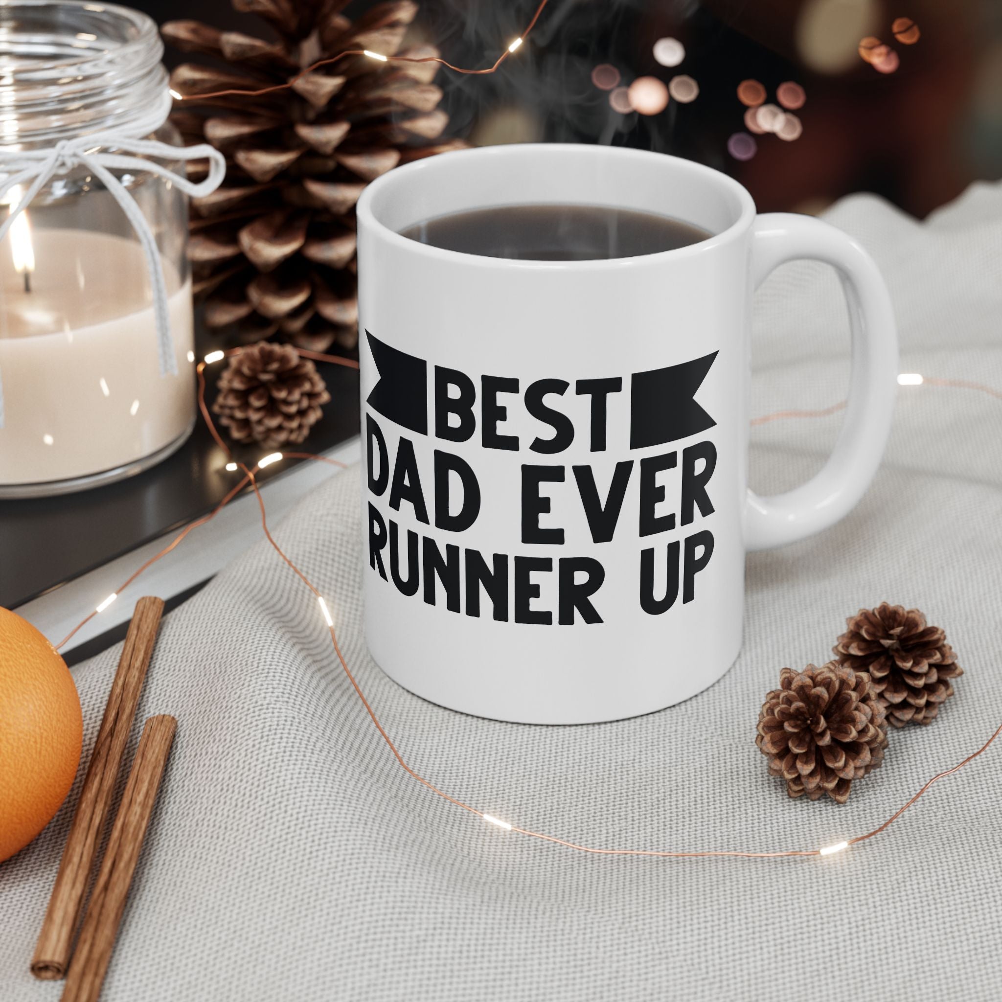 Best Dad Ever Runner Up Mug