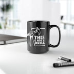 This Is Not a Drill Black Mug