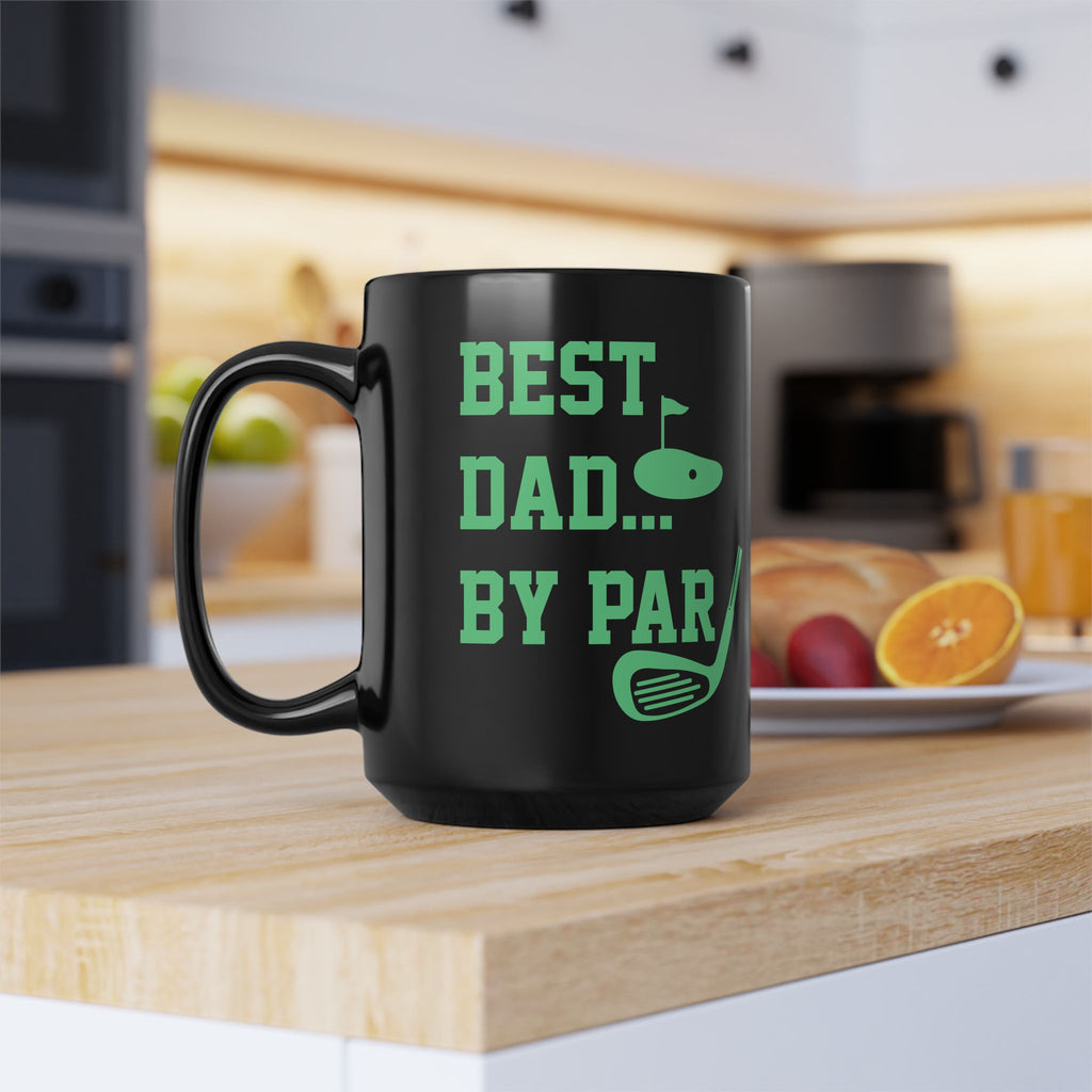 Best Dad By Par Golf Mug