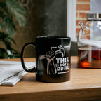 This Is Not a Drill Black Mug