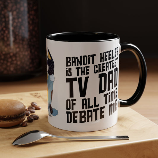 Cartoon Dog Dad Mug