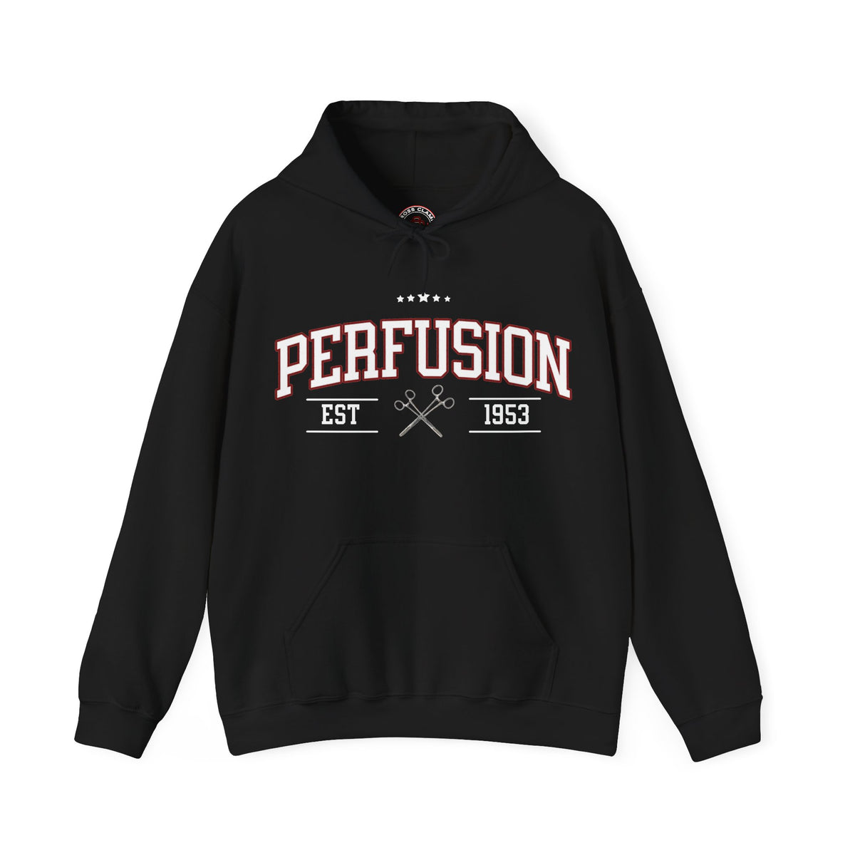 Perfusion Hoodie – Vintage 'Perfusion Est. 1953' Medical Tech Sweatshirt