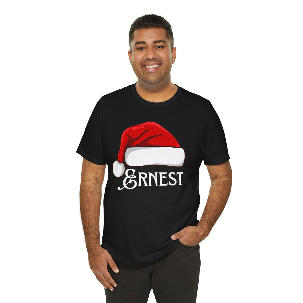 "Ernest" Holiday Tee for Cecelia Custom Order