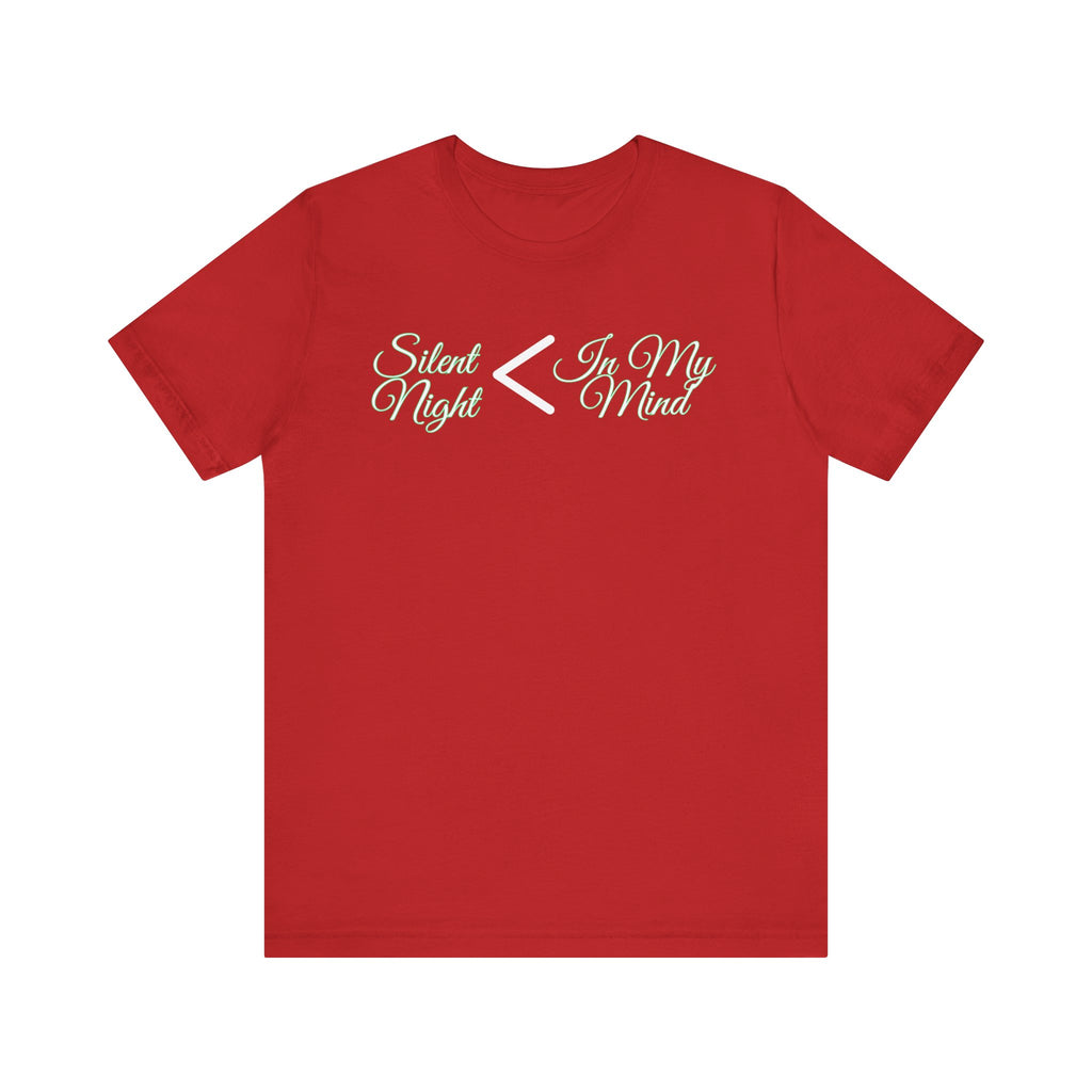 In My Mind vs Silent Night T-shirt