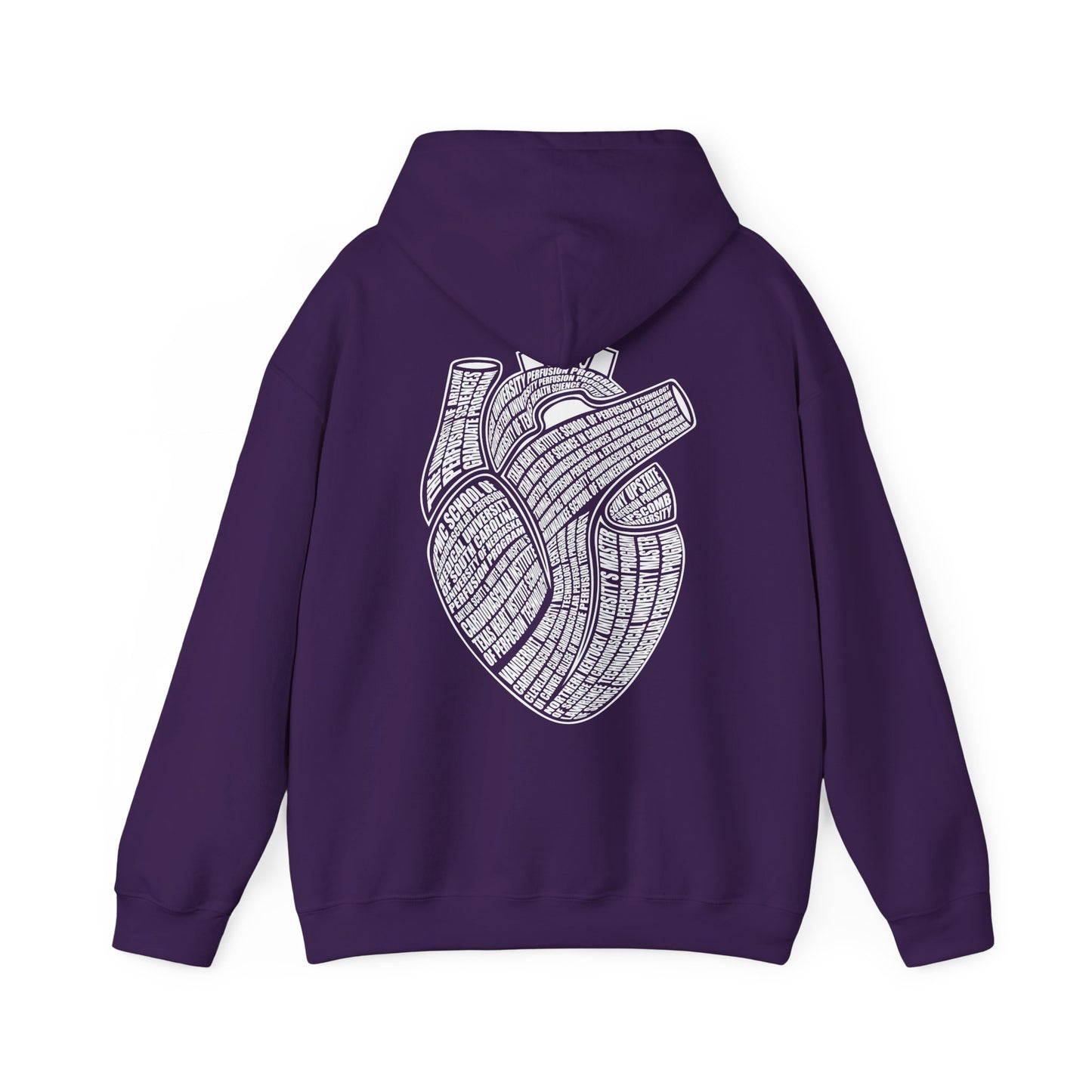 Perfusion United Hoodie White Letters