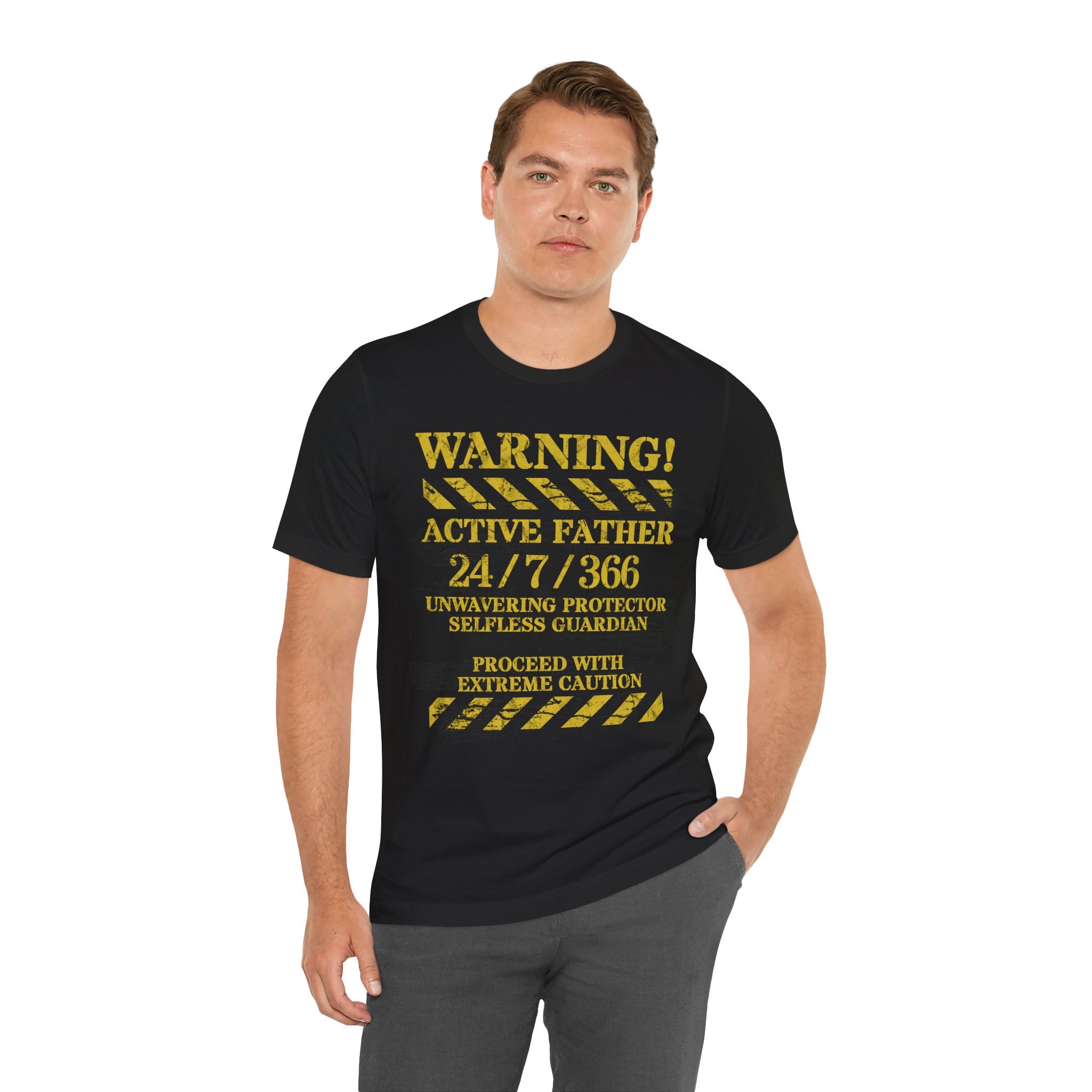 Warning Active Father Tee