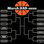 March DAD-ness Basketball Tee