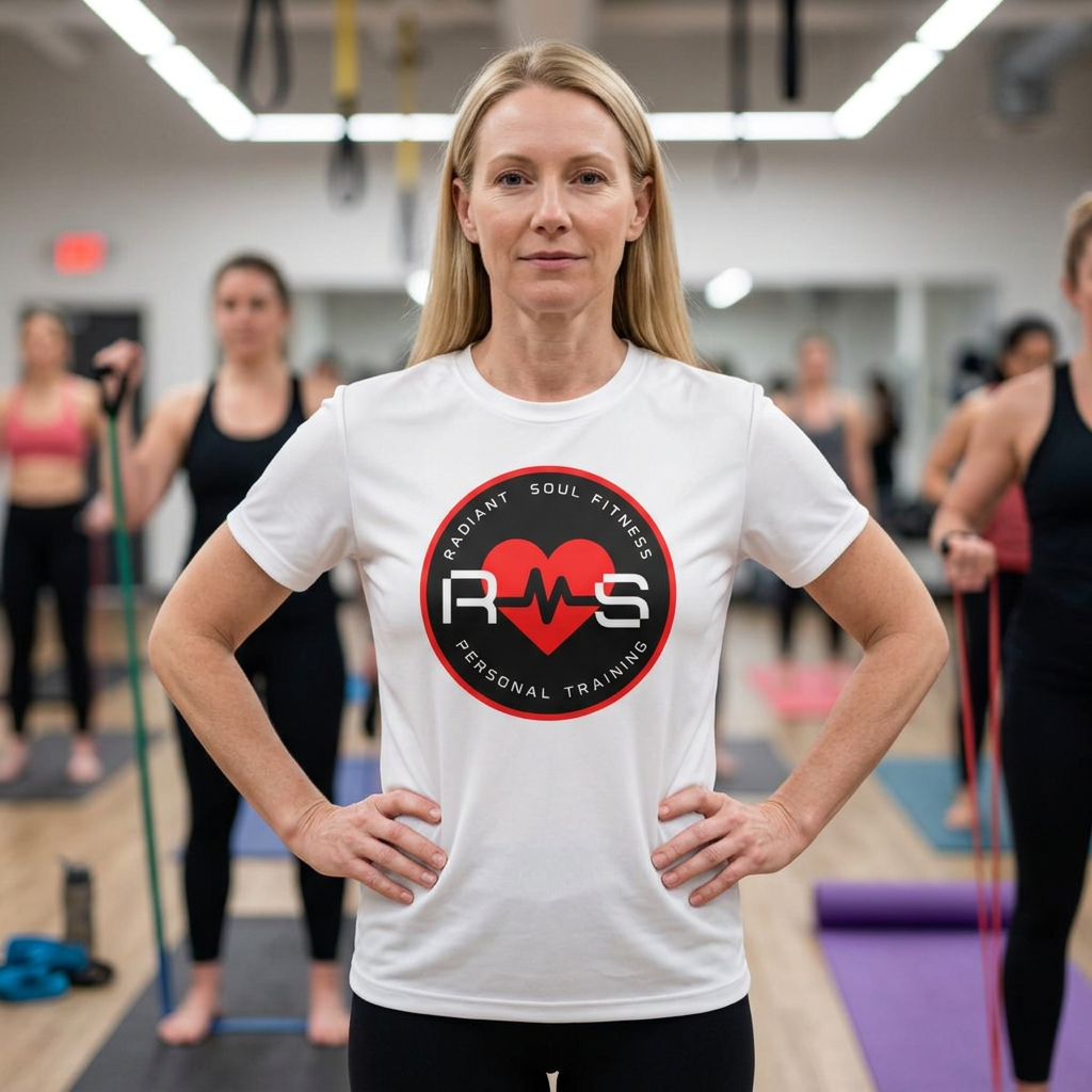 Dry Wick Fitness Tee — Radiant Soul Fitness