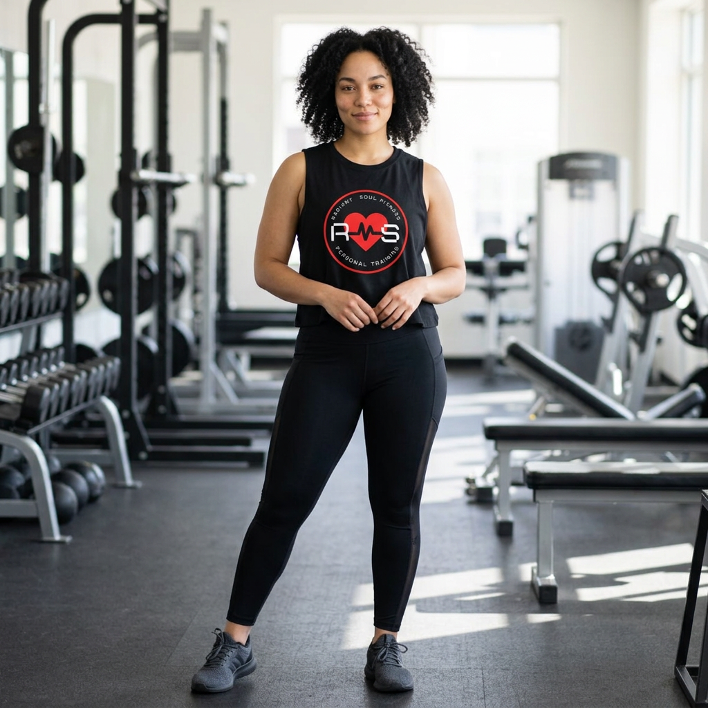 Women's Crop Top — Radiant Soul Fitness