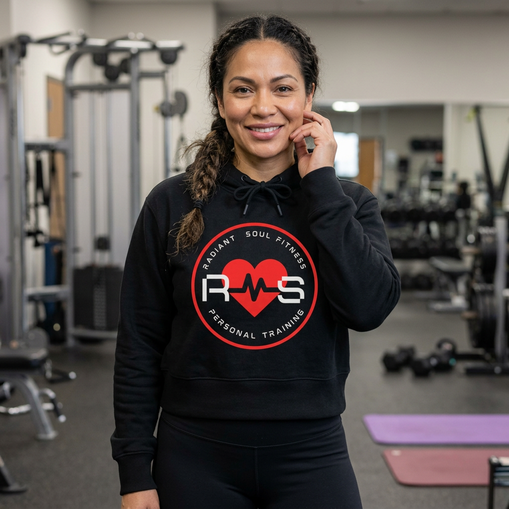 Women's Crop Hoodie — Radiant Soul Fitness