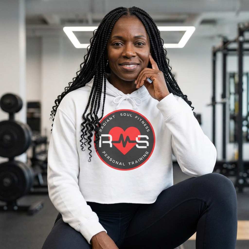 Women's Crop Hoodie — Radiant Soul Fitness