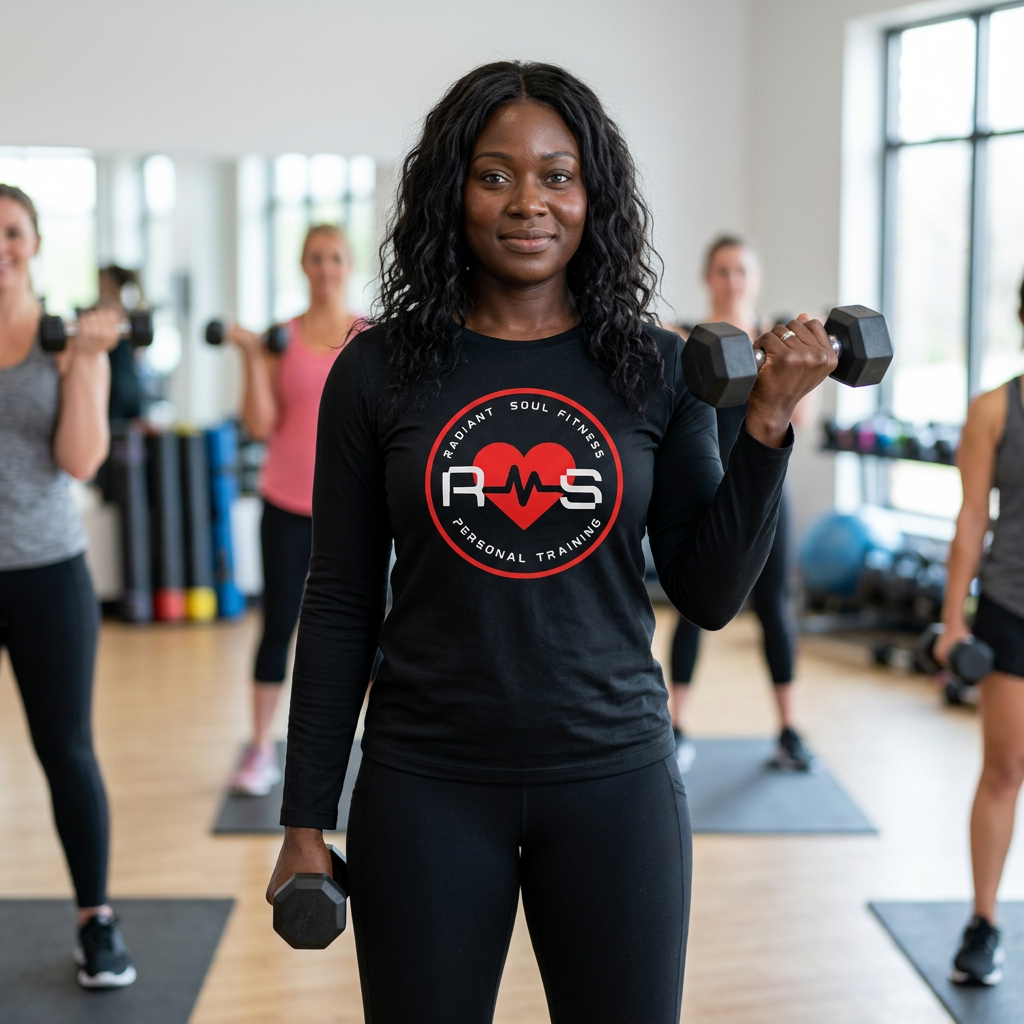 Women's Long Sleeve Dry Wick  — Radiant Soul Fitness