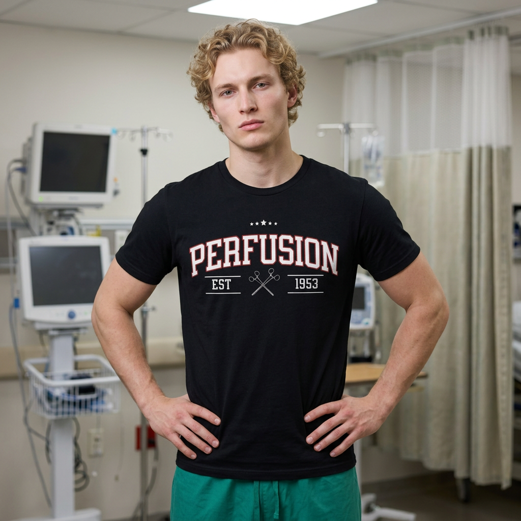 Perfusion Established 1953 T-Shirt — Perfusionist Vintage Medical Tee