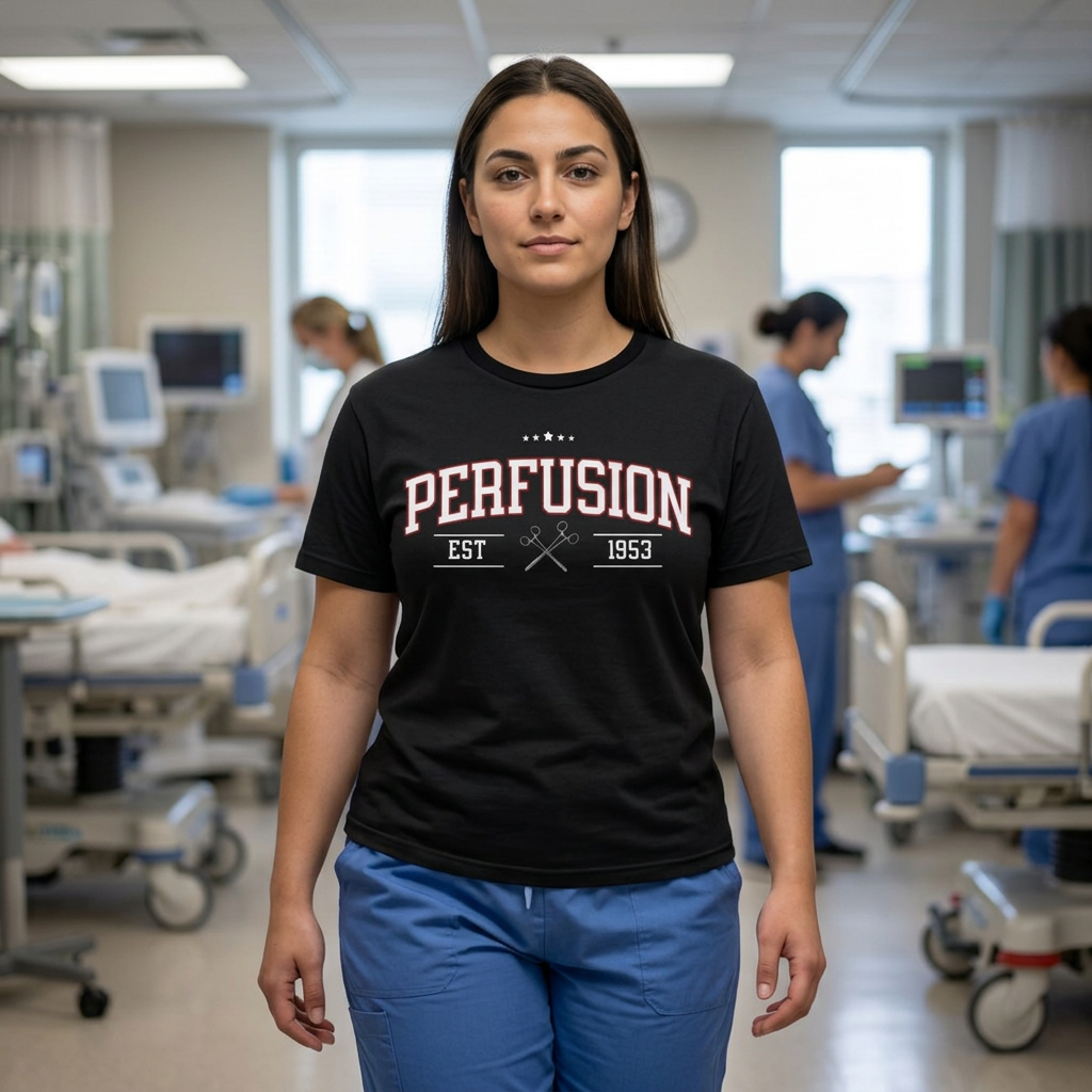 Perfusion Established 1953 T-Shirt — Perfusionist Vintage Medical Tee