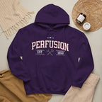 Perfusion Hoodie – Vintage 'Perfusion Est. 1953' Medical Tech Sweatshirt