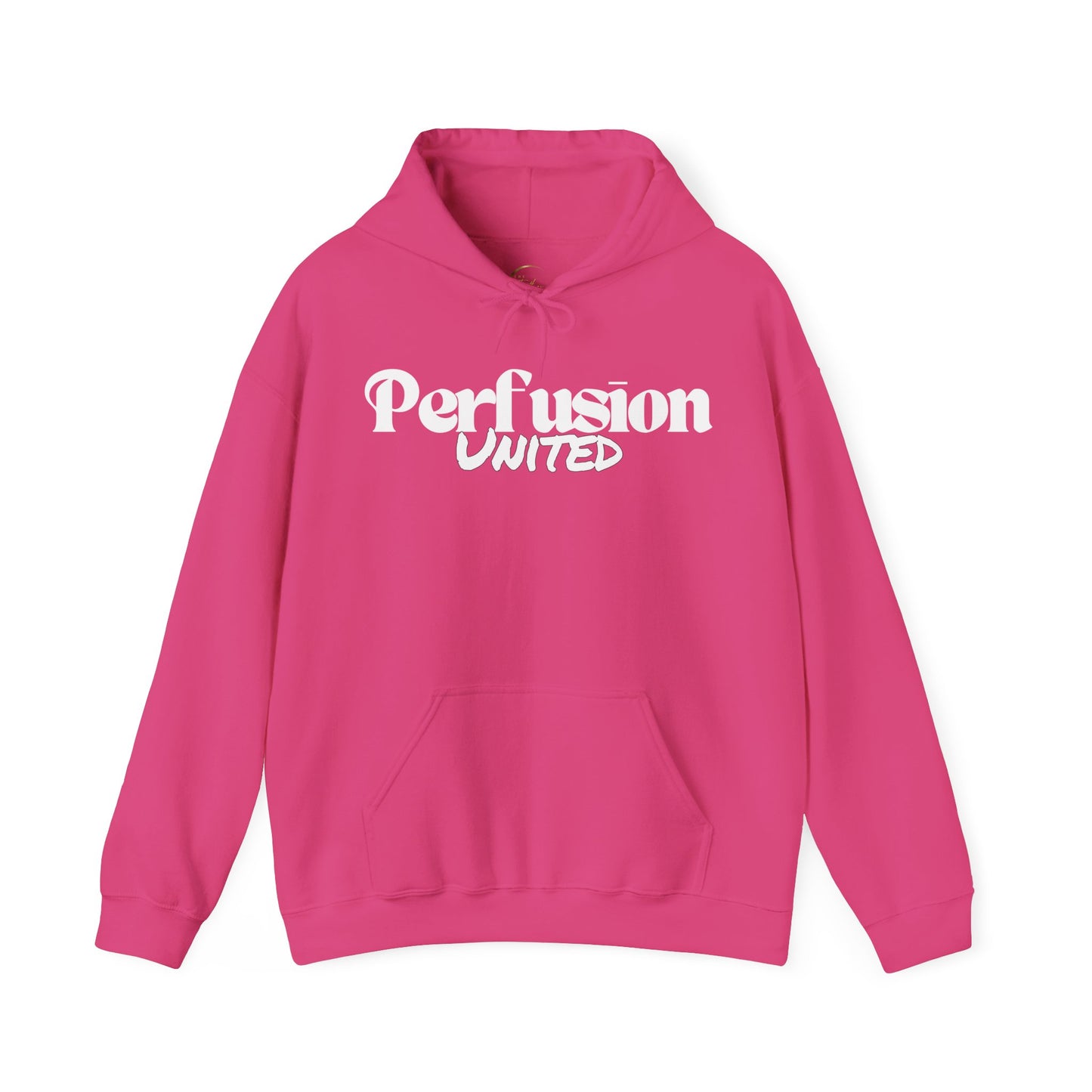 Perfusion United Hoodie White Letters