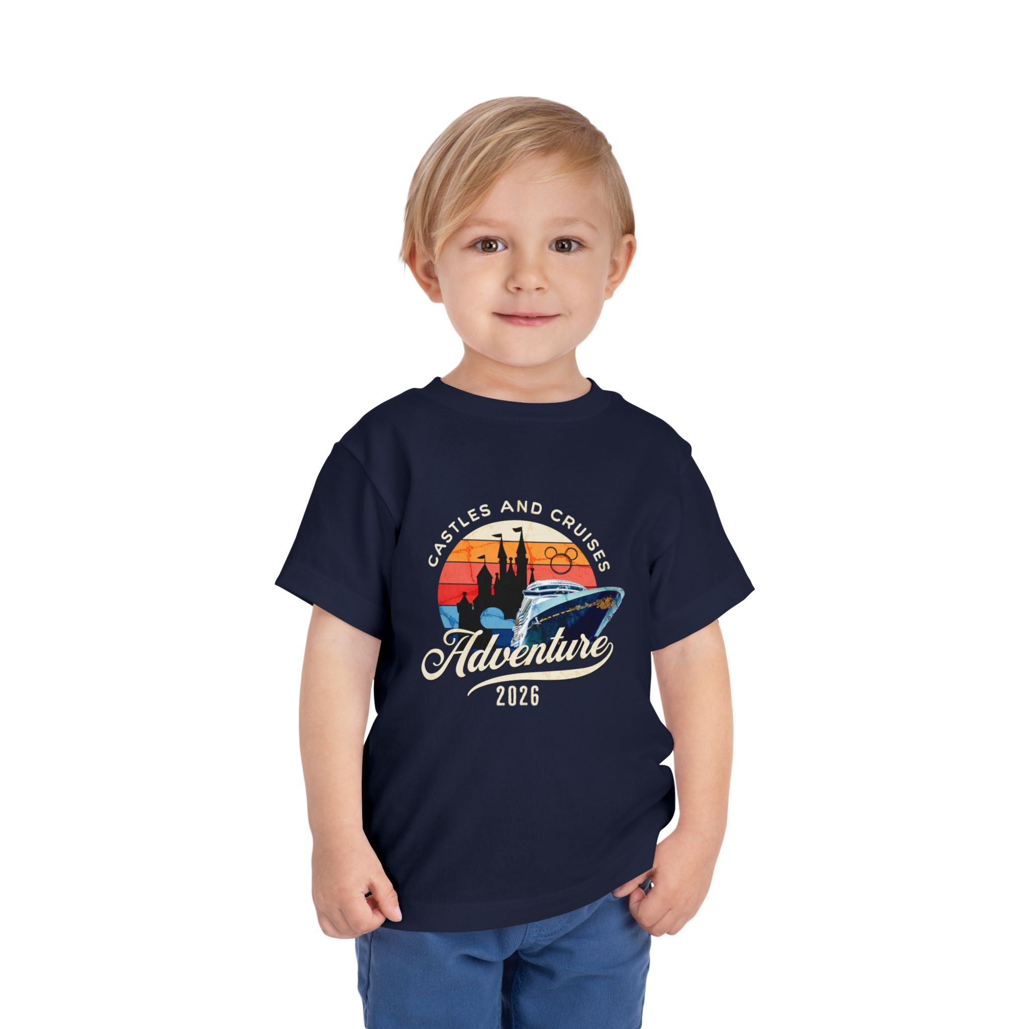 Toddler Tee — 'Castles and Cruises Adventure 2026' Vacation Shirt Custom Order for Cecelia