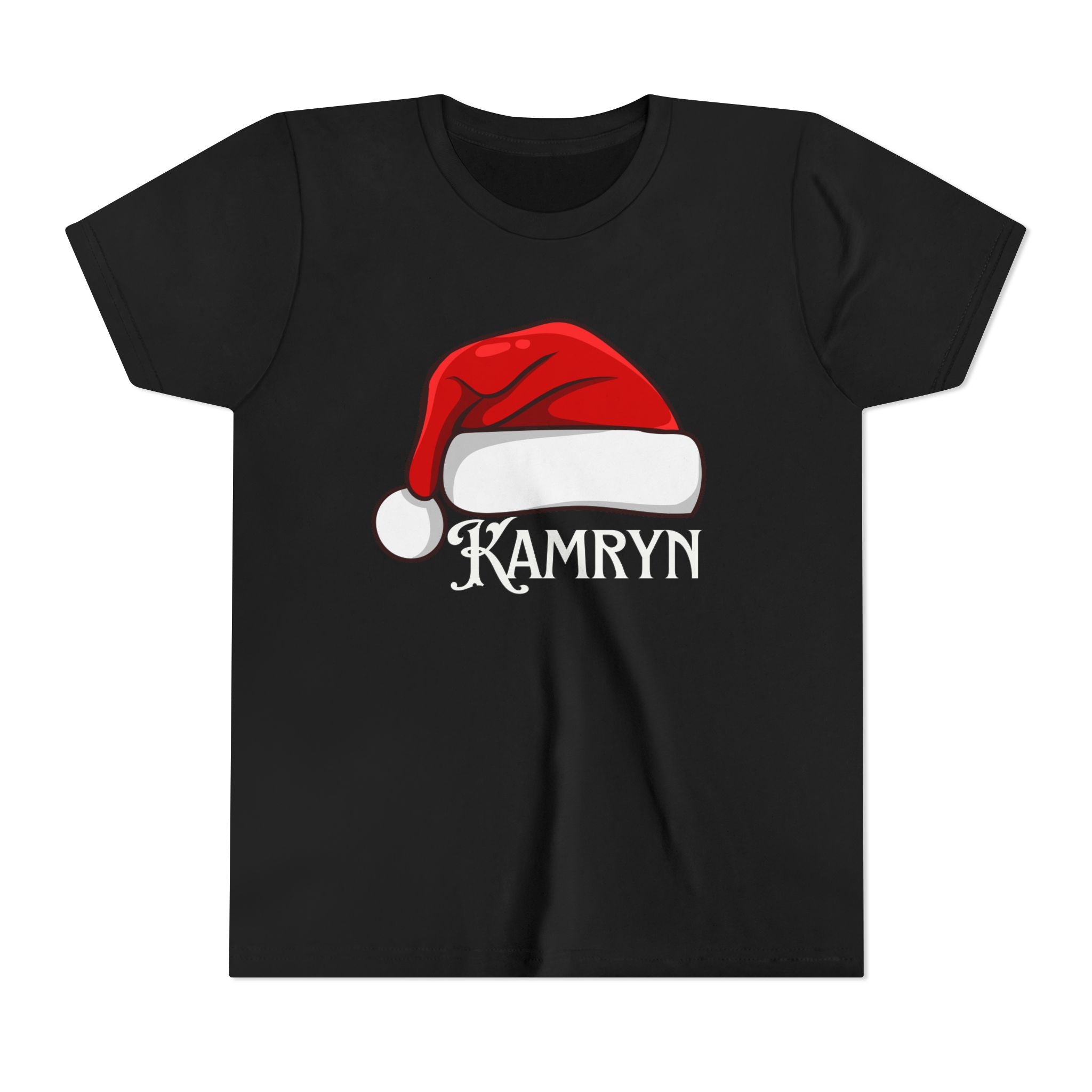 "Kamryn" Holiday Youth Tee - Cecelia Custom Order