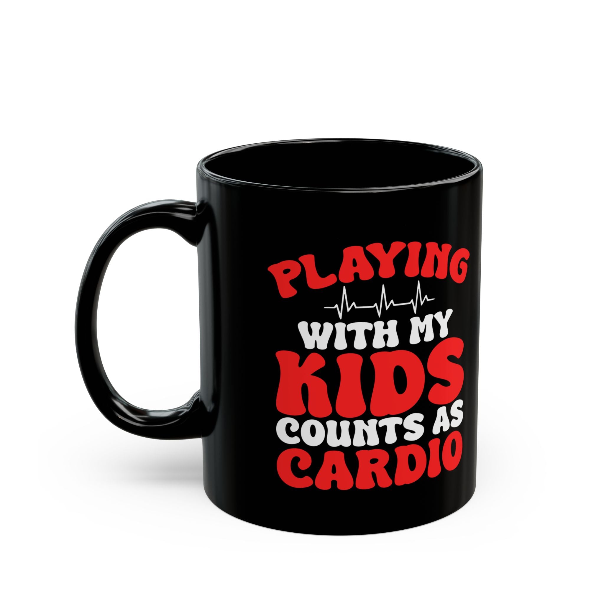Playing with My Kids Counts as Cardio Mug