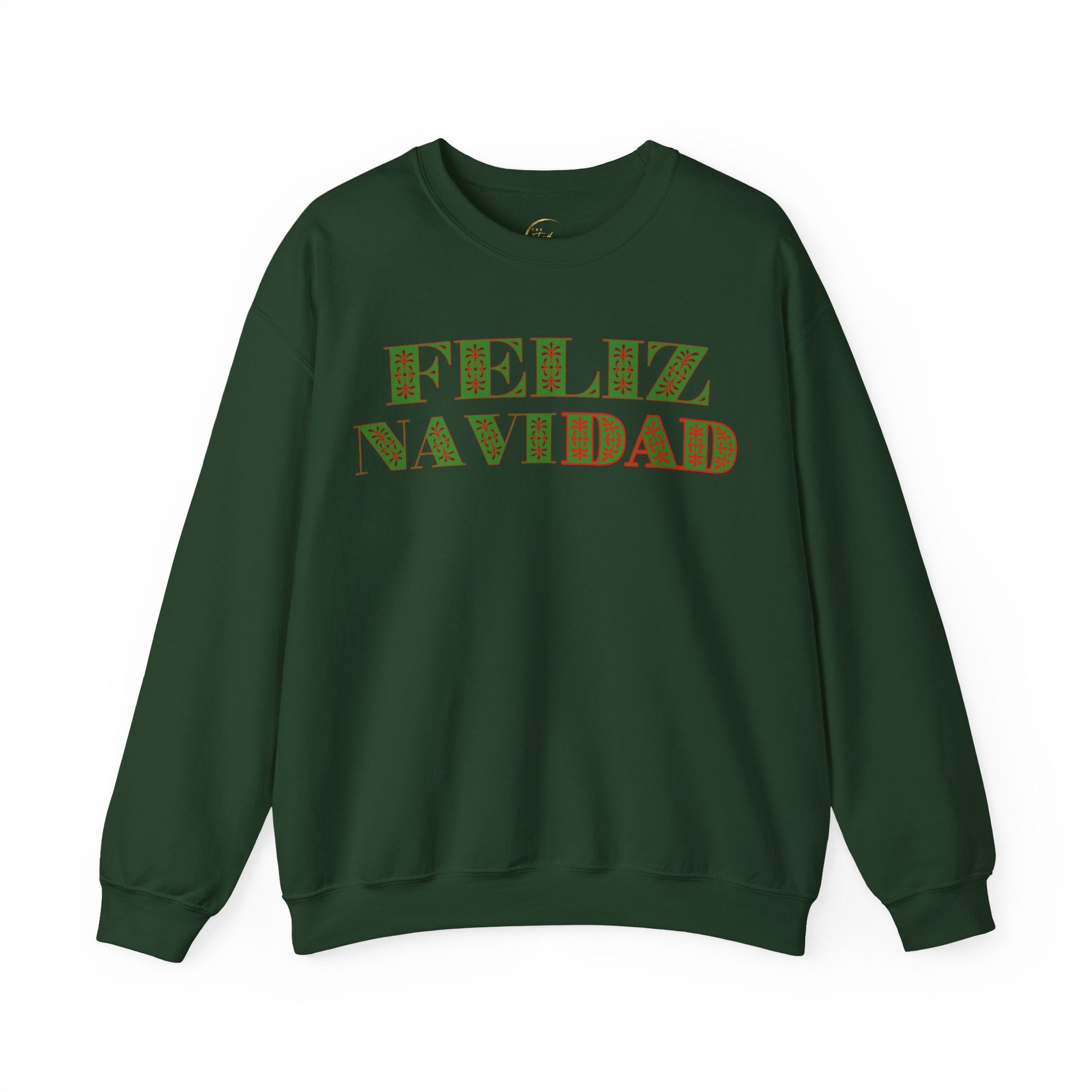 Feliz NaviDAD Green Letters