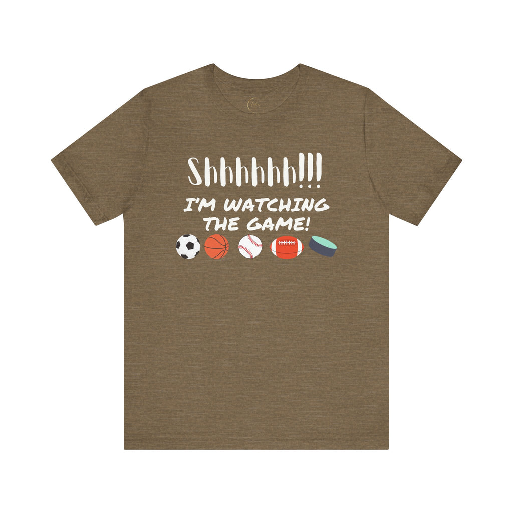 Shhhhh! I'm Watching The Game T-Shirt
