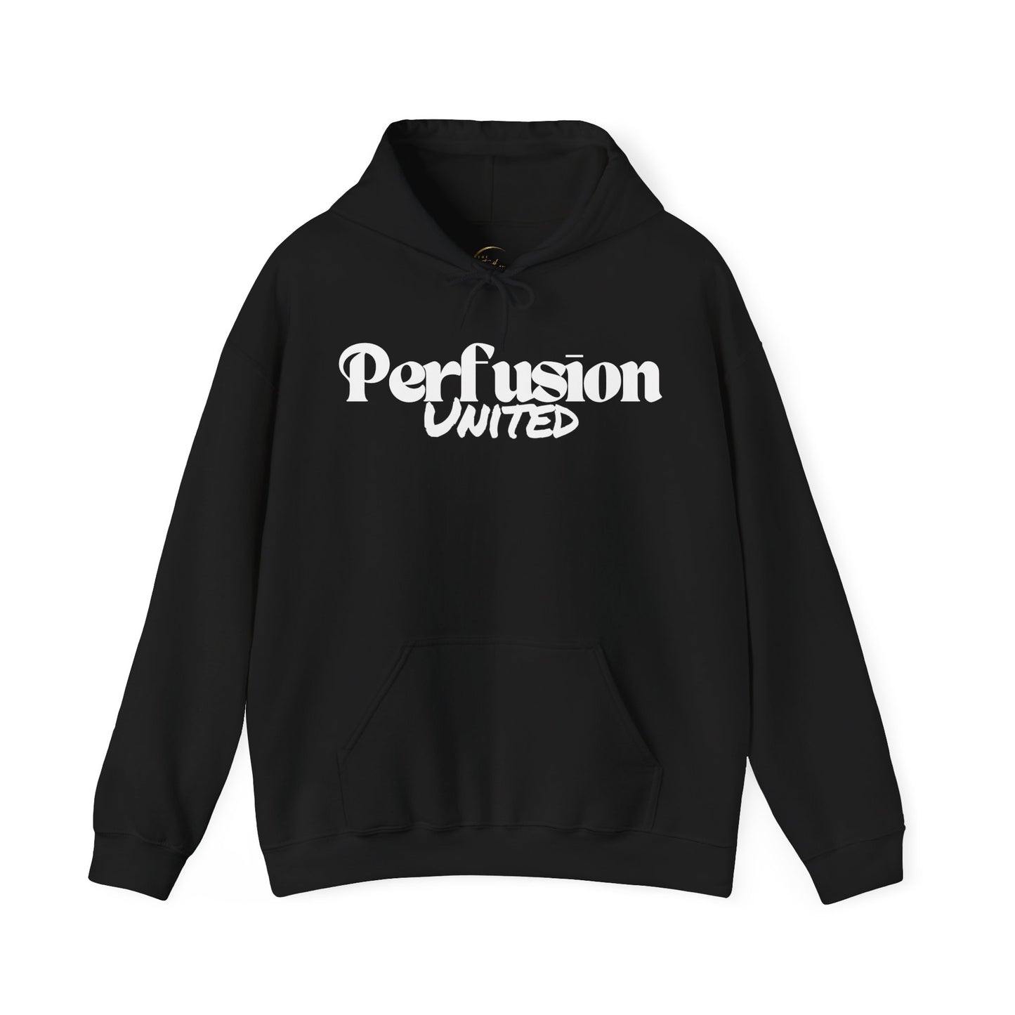 Perfusion United Hoodie White Letters