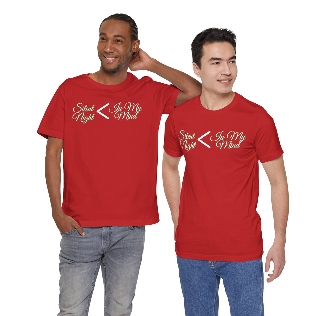 In My Mind vs Silent Night T-shirt