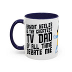 Cartoon Dog Dad Mug