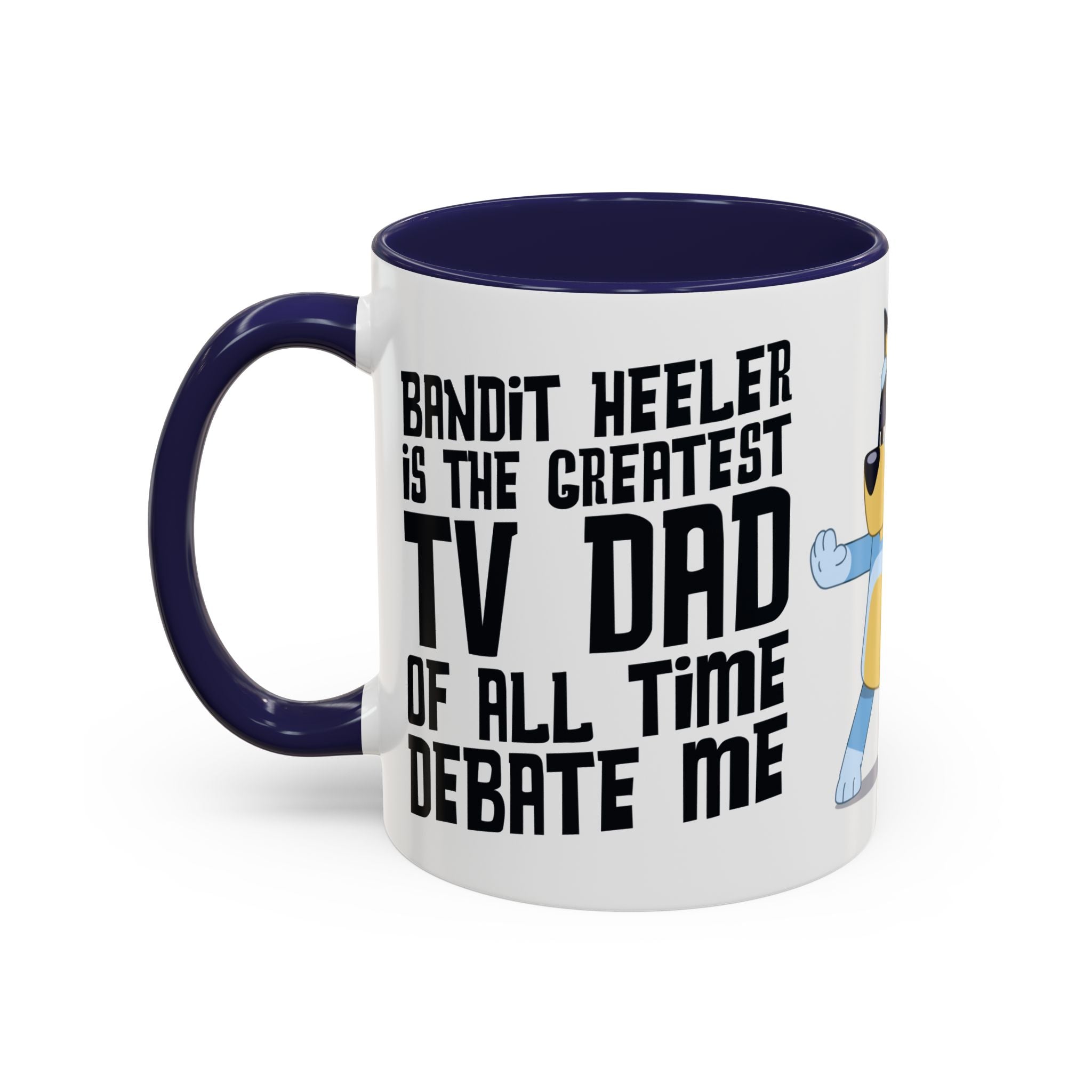 Cartoon Dog Dad Mug