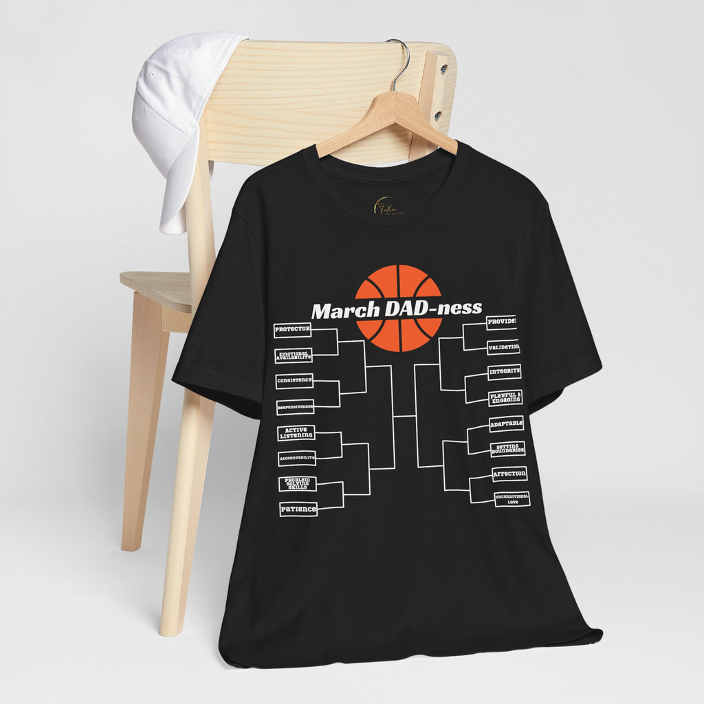 March DAD-ness Basketball Tee
