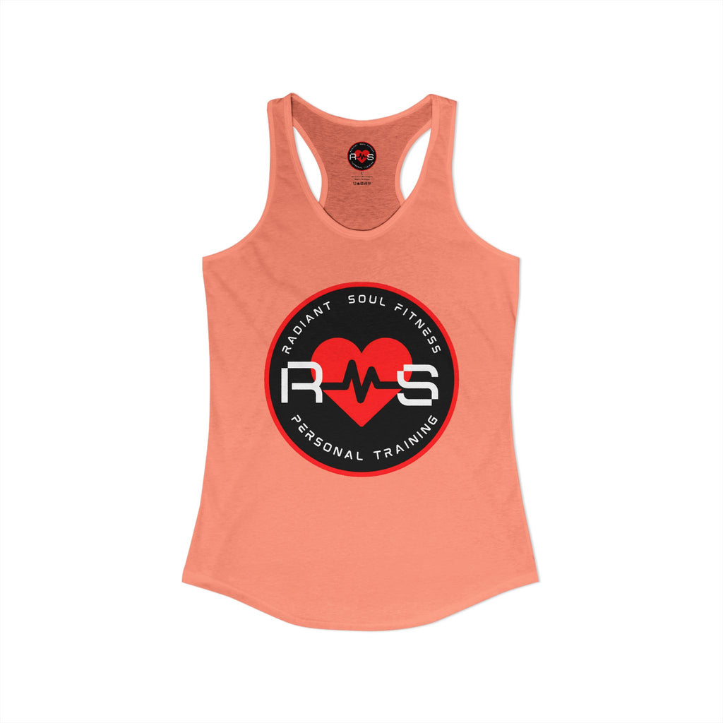 Women's Ideal Racerback Tank - Radiant Soul Fitness