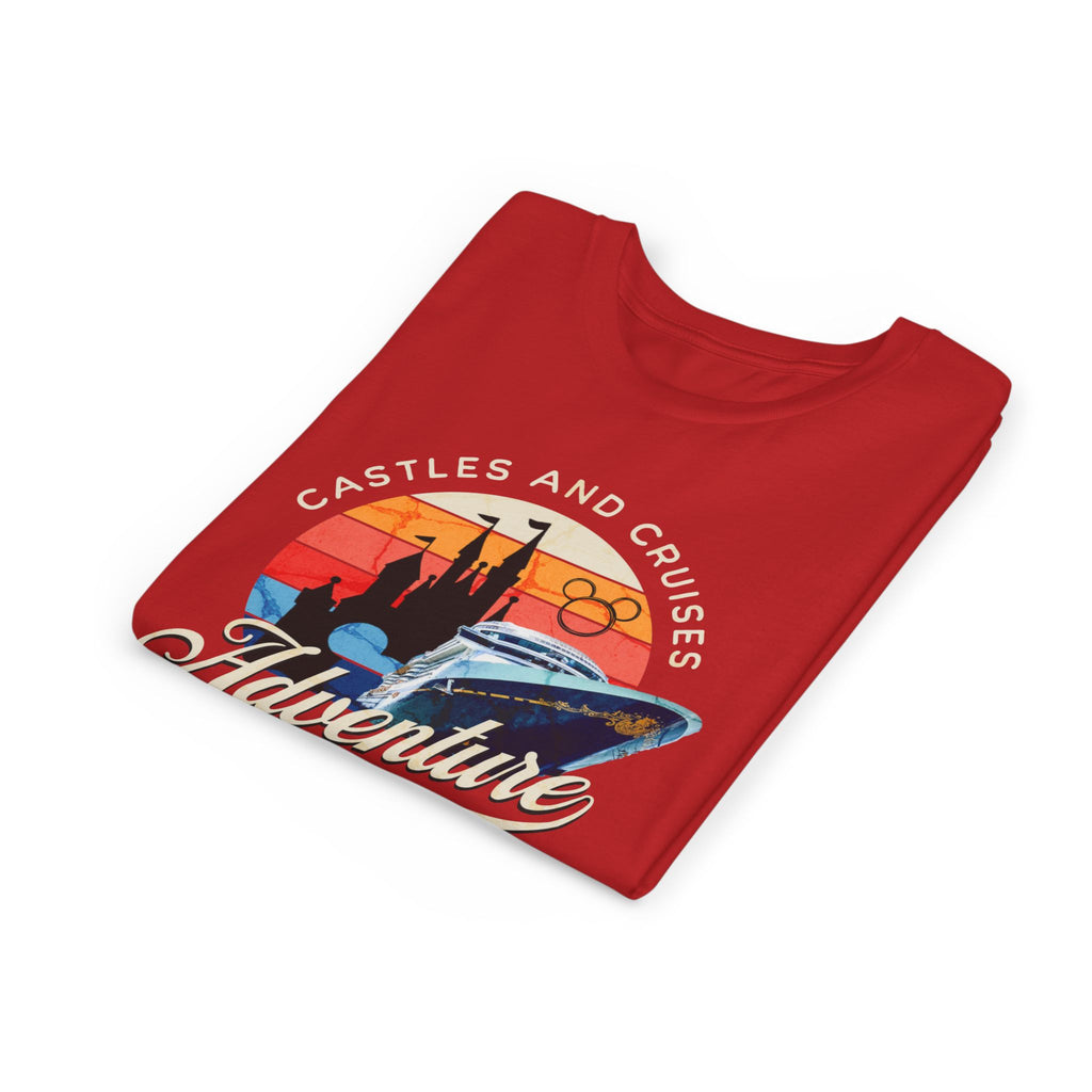 Youth Tee — 'Castles and Cruises Adventure 2026' Vacation Graphic Shirt Custom Order for Cecelia