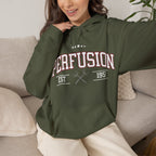 Perfusion Hoodie – Vintage 'Perfusion Est. 1953' Medical Tech Sweatshirt