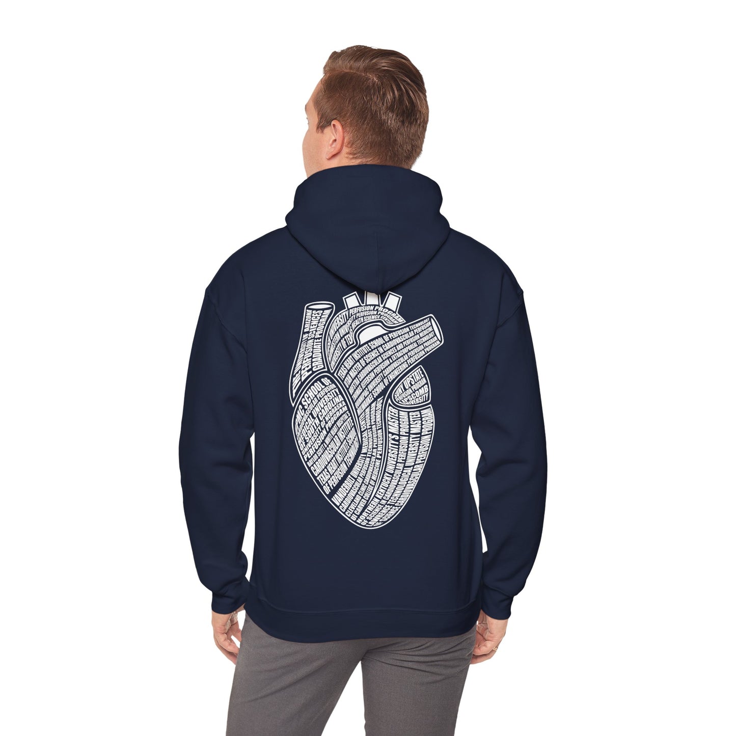 Perfusion United Hoodie White Letters
