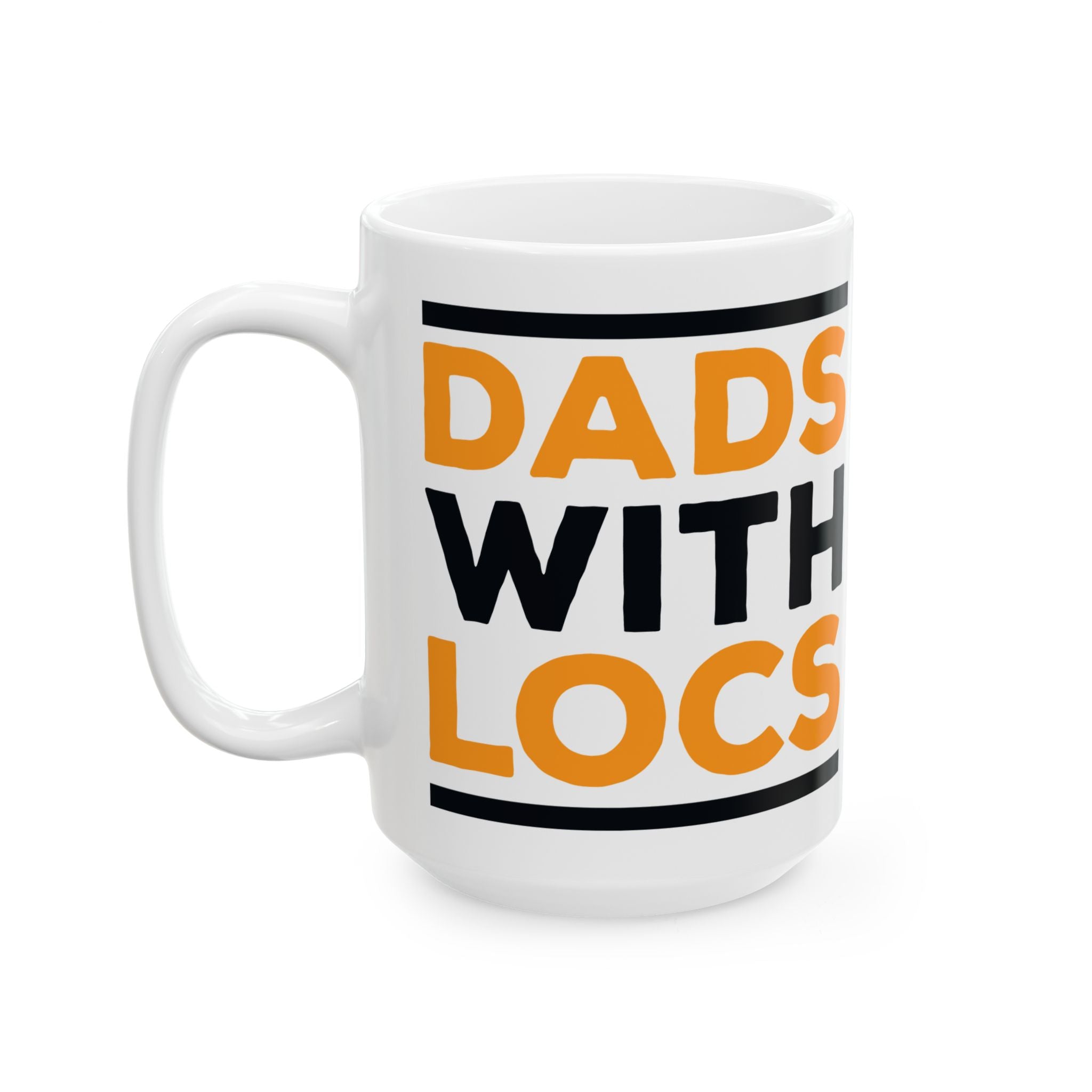 Dads with Locs Ceramic Mug