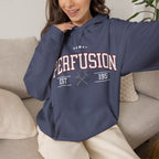 Perfusion Hoodie – Vintage 'Perfusion Est. 1953' Medical Tech Sweatshirt