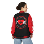 Coach Crystal Letterman Jacket – Radiant Soul Fitness Personal Trainer Jacket