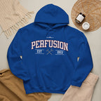 Perfusion Hoodie – Vintage 'Perfusion Est. 1953' Medical Tech Sweatshirt